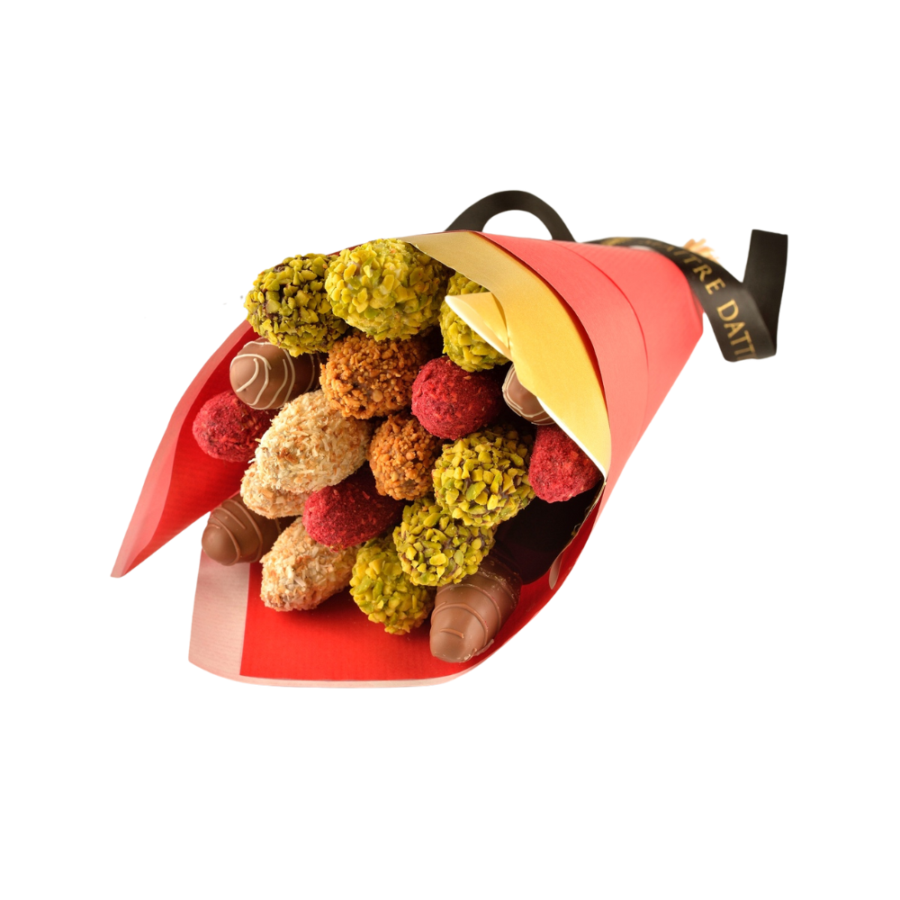BOUQUET OF COATED DATES – Special Mother’s Day Edition