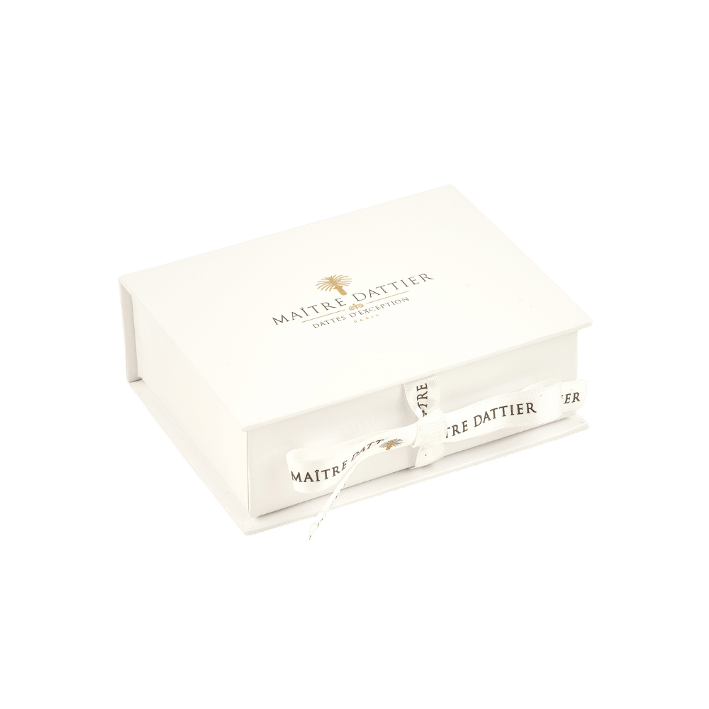 COFFRET DÉLICATESSE Maitre Dattier coffret couleur blanc